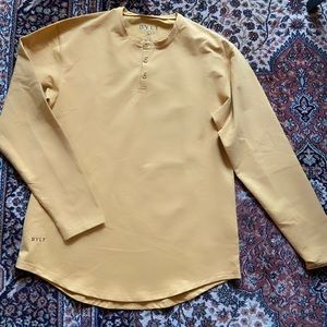 BYLT // Mustard Henley // Size M